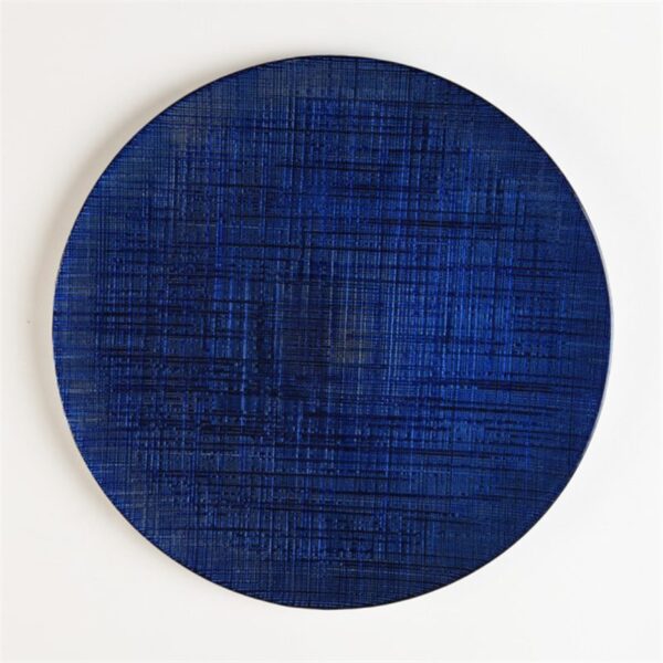 Wholesale glass charger plate PZ-040 product photo